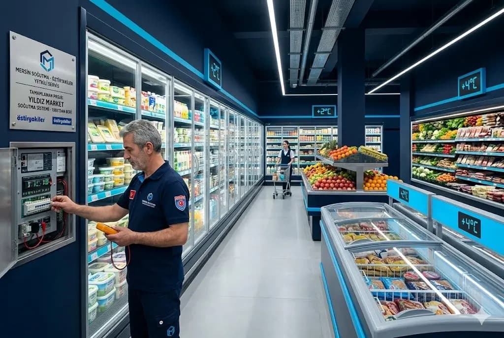 Süpermarket Soğutma Sistemi referans